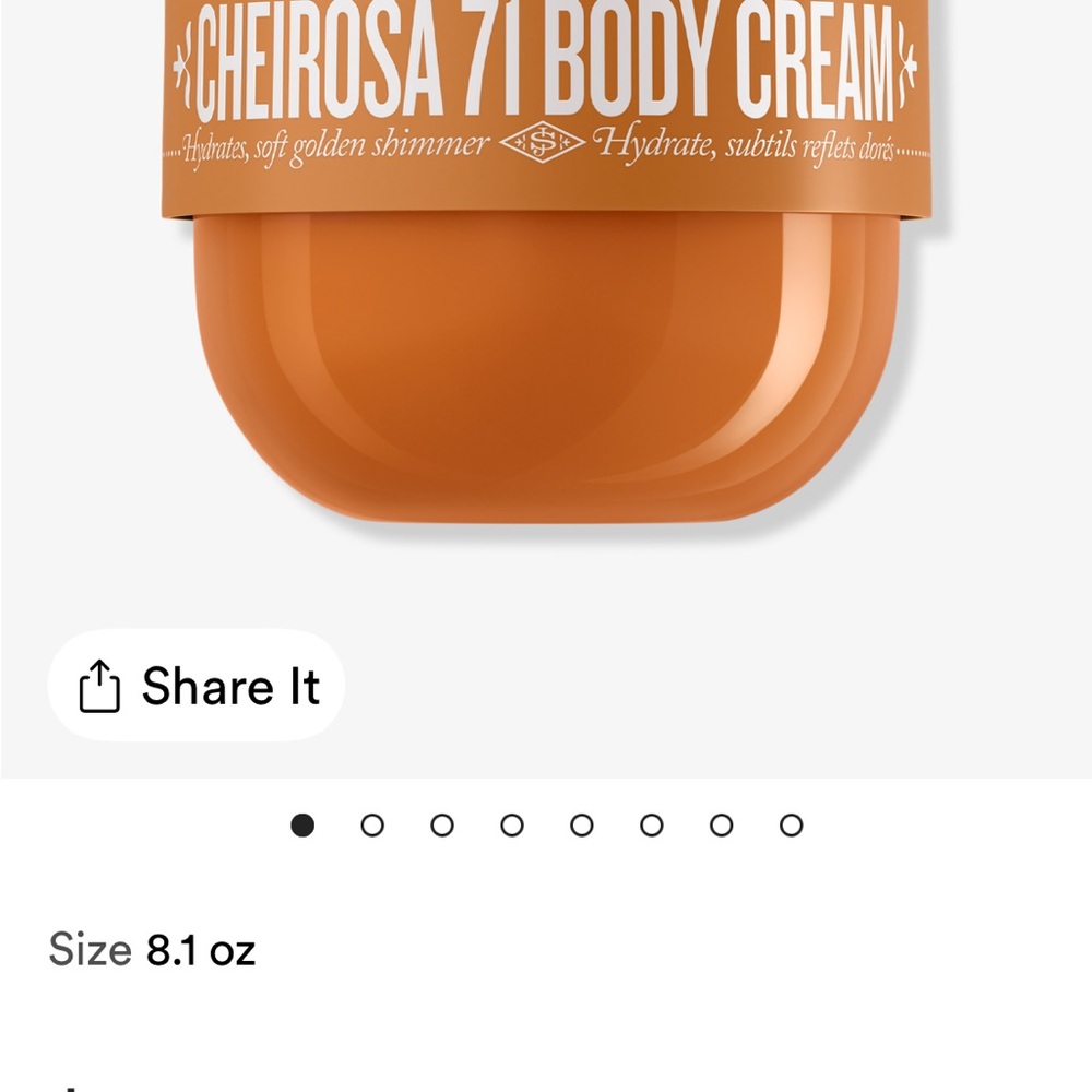 Sol de Janeiro Cheirosa 71 Body Cream - Golden Shimmer